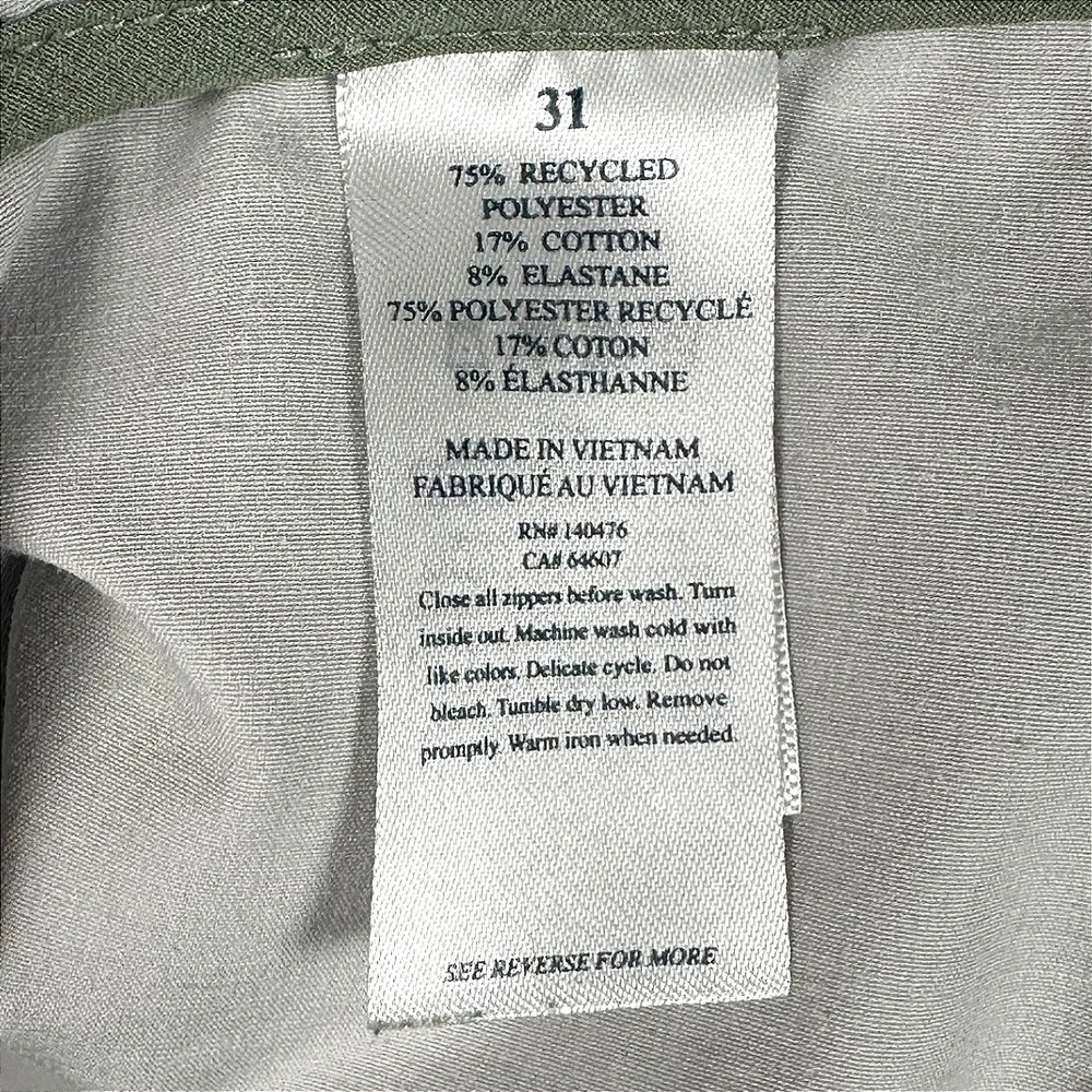 Faherty All Day Shorts Mens 31 Gray 6.5